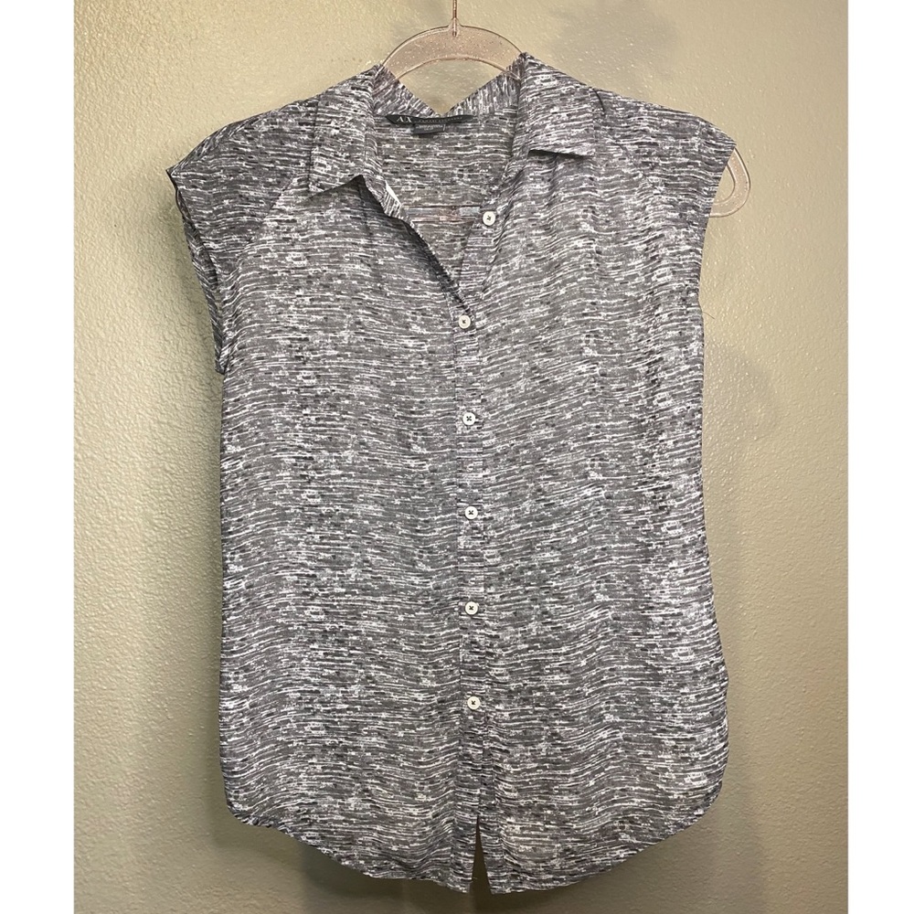 Armani Exchange sleeveless blouse
